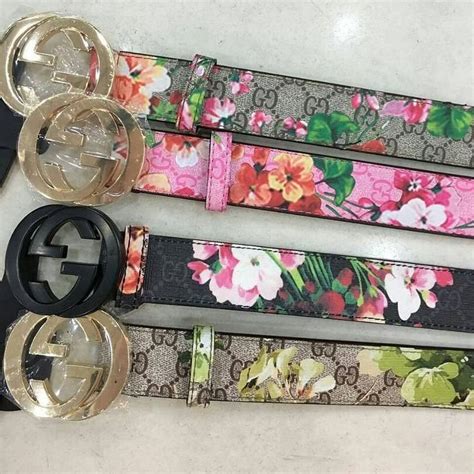 gucci floral belt replica